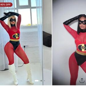 Fashion Nova Mrs Incredible Costume